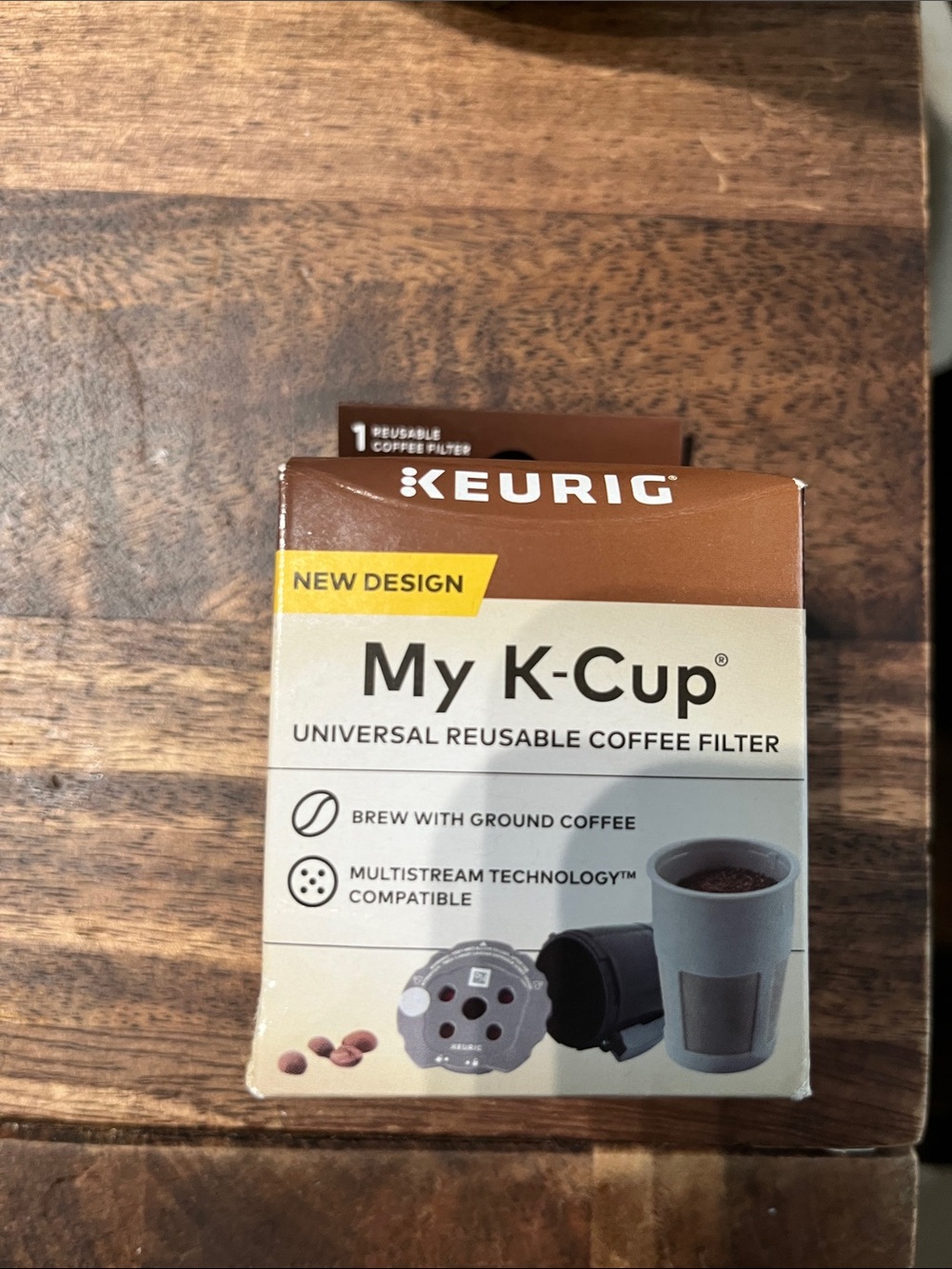 Keurig Universal - Brown and White